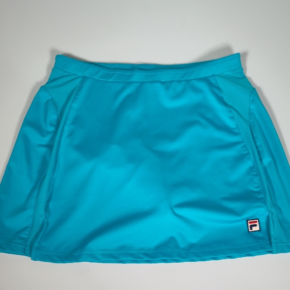 Fila bright blue a-line athletic tennis skort S